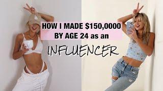 HOW I GREW MY INSTAGRAM & MADE 6 FIGURES BY THE AGE OF 24: tips to become an influencer & make BANK