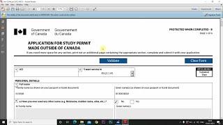 Step by step process to apply for Canada Student Visa, Application form fill up (IMM1294),Latest PPR