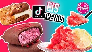 3 einfache Eis Rezepte / TikTok Trends / gesundes Eis / schnelles Eis Rezept