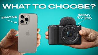 iPhone 15 Pro vs Sony ZV-E10 – Which Camera Is Better for Video? | Movavi Vlog