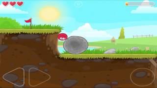 Red Ball 4 : Green Hills - Level 14 - Walkthrough {Gameplay / HD}