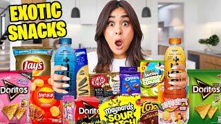 Tasting NEW Rare Snacks and Drinks!