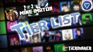 I've Made a Mine Imator TIER LIST of Animators!