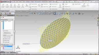 SolidWorks : Filled Surface - Ellipse Tank Cap