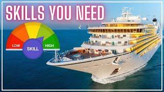 Skills You Need To Work On Cruise Ships