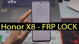 FRP Honor X8 Bypass Google Account 2024 Secuirty