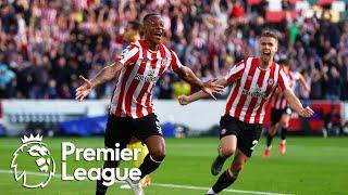 Ethan Pinnock breaks through for Brentford v. Liverpool | Premier League | NBC Sports