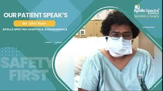 Patient Testimonial- Apollo Spectra Hospital, Koramangala