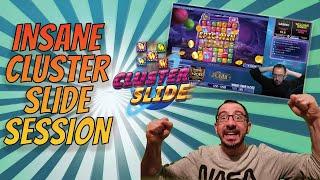 INSANE CLUSTER SLIDE SLOT SESSION (Huge Win!!)