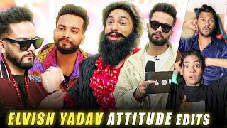 Reaction on Elvish Yadav Attitude videos | Elvish Yadav Edits 