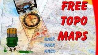 Free Topographical Maps