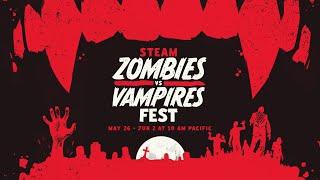 Steam Zombies vs Vampires Fest 2025: Official Trailer