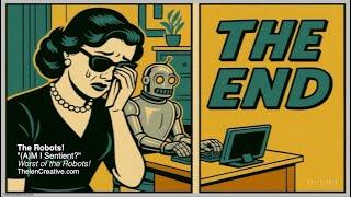 The Robots  (A)M I Sentient? 🫀 #Retro #Futuristic #MusicVideo #ShortFilm by THELEN CREATIVE