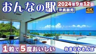 ◤沖縄観光雨の日もOK◢ 一粒で5度おいしい『おんなの駅エリア』814  おきなわさんぽ：沖縄散歩