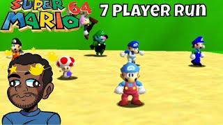 Super Mario 64 ONLINE TEAM MULTIPLAYER | Get 120 Stars Fast!