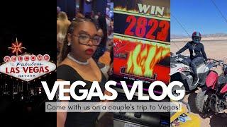 TRAVEL VLOG: We went on a couple's trip to LAS VEGAS and HONEY.... HERE'S WHAT HAPPENED!