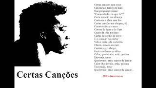 Milton Nascimento.Certas Canções.