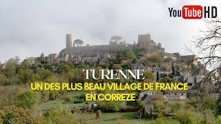 Turenne en Corrèze, plus beau village de France en Nouvelle-Aquitaine.