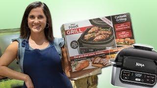 Ninja Foodi Grill vs Propane Gas Grill - How Does it Hold Up? | Mom's Unboxing, Review’s and Demos