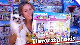 PLAYMOBIL  Tierarztpraxis 70146  zum Mitnehmen   Playmobil Film deutsch  Unboxing