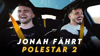 Mein bester Freund fährt meinen Polestar 2 Performance!