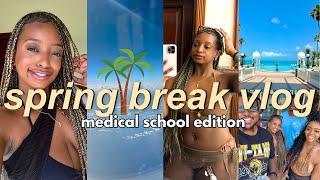 medical school spring break vlog 2024| riu all inclusive, senor frog, + more