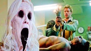 Constantine TV Series Part 1 |Man Burns Young Girl's Fingers To Summon Old Lady Spirit