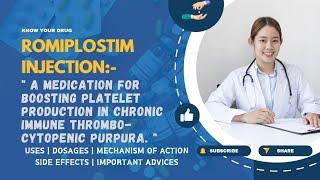 Romiplostim Injection: Uses, Dosage, Mechanism, Side Effects & Important Advice | MediInsights