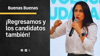 ¡QUÉ! Daniel Noboa no pidió licencia | Luisa González ya arrancó la campaña | BUENAS BUENAS