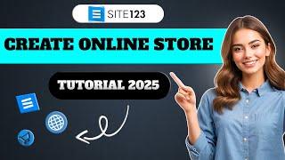 How to Make Free Online Store on Site123 | Site123 Tutorial 2025