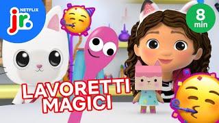 8 minuti di LAVORETTI con La casa delle bambole di GABBY ‍ Netflix Jr Italia