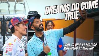 I Got to Ride at MotoGP | Met Marc Marquez | Ente Dream  came true Vlog in Malayalam