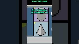 Pixel Art Basics - Shading a Cone