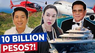 YACHT, PRIVATE PLANE at HELICOPTER ng mga Sikat na Tao sa Pilipinas