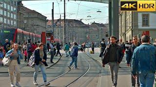 Switzerland Walking Tour 4K 2022Bern Switzerland Walk [4K HDR]