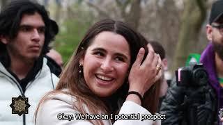 Crazy Brainwashed Israeli Girl - Speakers Corner