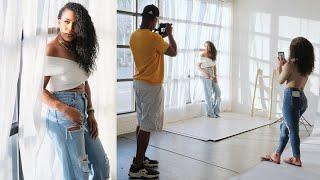 How To Shoot A Branding Session // Natural Light + 3 Light Setup