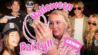 Get ready with me for HALLOWEEN   Snacks, Party & Vlog I MaVie Noelle