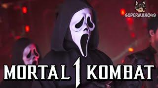 PLAYING WITH GHOSTFACE! - Mortal Kombat 1: "Ghostface" Gameplay (Ghostface DLC)