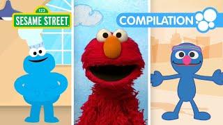 Elmo Learns Dance, Yoga, Emotions, Belly Breathing & MORE | 1 HOUR Sesame Street Compilation