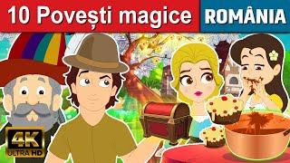 10 Povești magice - Povesti Pentru Copii | povesti de adormit copii | Basme În Limba |Desene animate