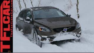 2015 Volvo V60 Cross Country Snowy Off-Road AWD TFL4K Review