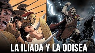 La ILIADA y la ODISEA de Homero (COMPLETA) La Historia de las MÁS GRANDES Aventuras de la Mitología