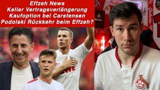 Keller Vertragsverlängerung | Kaufoption von Carstensen | Podolski Rückkehr beim Effzeh ?