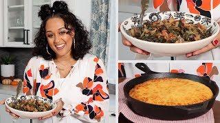 Tia Mowry’s Thanksgiving Collard Greens & Cornbread | Quick Fix