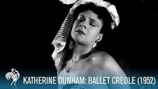 Katherine Dunham Performing Ballet Creole (1952) | British Pathé