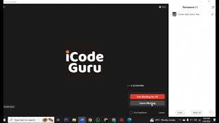 Learn "How to make iCodeGuru's Session Live"