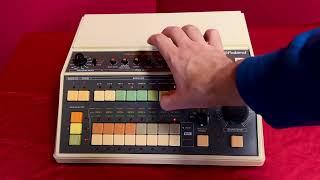 ROLAND COMPURHYTHM CR-8000 - A Vintage Analog Programmable Drum Machine | DEMO