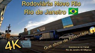 RODOVIÁRIA NOVO RIO [4K] - Andando pela Rodoviária do Rio de Janeiro. Terminal Rodoviário Novo Rio.