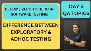 Software Testing Tutorial | Day-5| RD Automation Learning | Zero to Hero